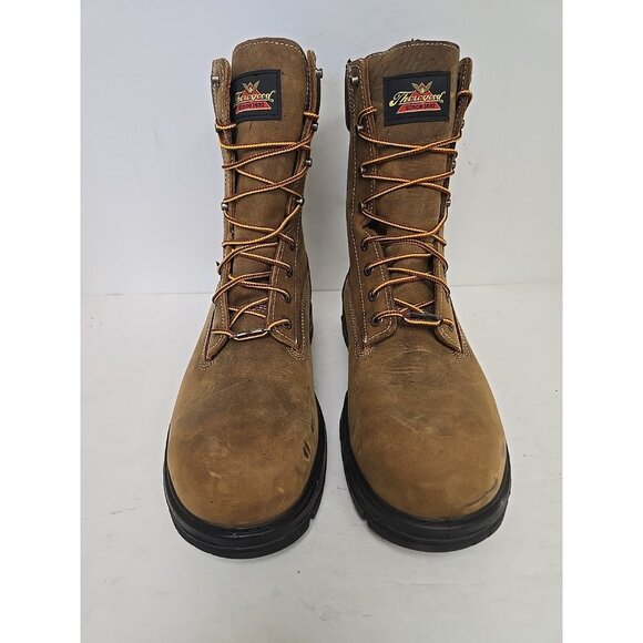 Thorogood Men's 8" Composite Toe Waterproof Work Boot (USA) 804-4249 Brown 10D - Picture 7 of 8